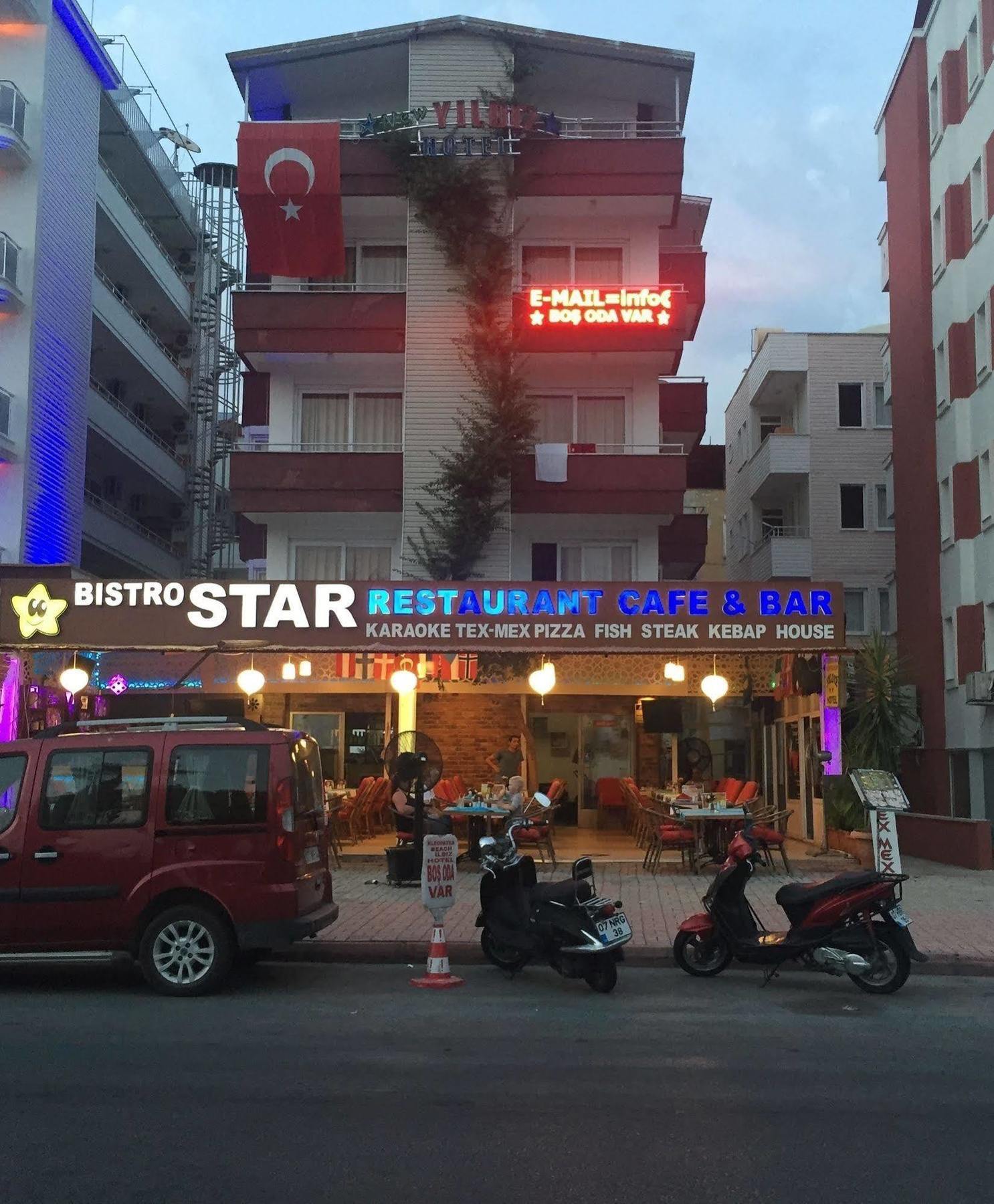 Kleopatra Beach Yildiz Hotel 알란야 외부 사진
